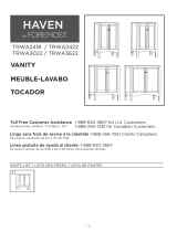 Home Decorators Collection TREA2422COMBO2 Installation guide