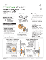 Symmons S-5101-STN Installation guide