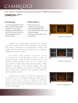 CAMBRIDGE CAM6226-1COF Installation guide