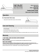 Home Decorators Collection FBA60419VW-ST Operating instructions