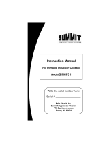 Summit Appliance SINCFS1 Owner's manual