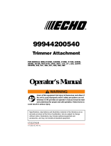 Echo Pro Attachment PAS-225 User guide