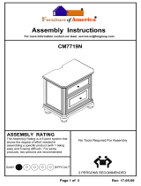 Furniture of America IDF-7719N Installation guide