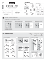 Kwikset 953 OBN 15 SMTCD RCALFD RCS Installation guide