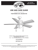 Hampton Bay AC457-BN Installation guide