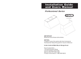 NXR SC3055LPRHBD User manual