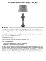 Bel Air Lighting RTL-8821 User manual