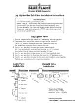 Blue Flame BVL3LCP Operating instructions