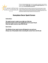 Sunnydaze Decor KF-SQS31 User manual