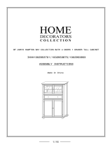 Home Decorators Collection BF-22673-SQ Installation guide