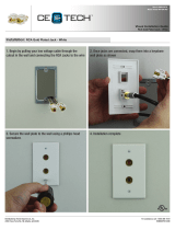 Commercial Electric 5103-WH-BK/RD Installation guide