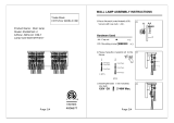CWI Lighting 5524W16C-2 Installation guide