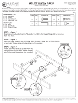 Hillsdale Furniture 2138BQO Operating instructions
