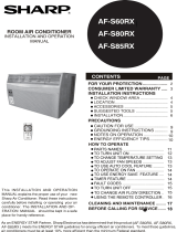 Sharp AFS60RX User guide
