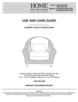 Home Decorators Collection FRA60624ASW-2PK Operating instructions