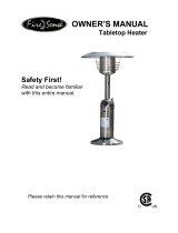 Well Traveled Living FireSense 60269 User manual