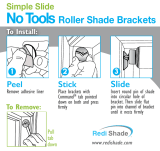 Redi Shade 3251514HD Installation guide