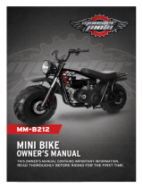 Monster Moto MM-B212 Owner's manual