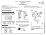Leviton R11-TSL06-1KI Installation guide