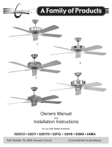 CONCORD Aracruz 52AC Installation guide