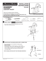 American Standard 7018201.278 Installation guide