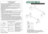 Kingston Brass HKS3105PL Installation guide