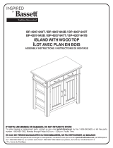 OSP Home Furnishings BP-4207-943 Operating instructions