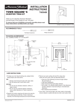 American Standard T455430.013 Installation guide