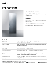 Summit Appliance FFBF247SSIMLHD Installation guide