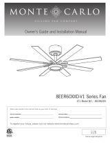 Monte Carlo Fan Company 8EER60 Series Installation guide