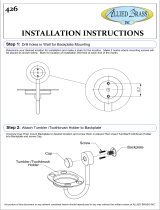 Allied Brass 426-BKM Installation guide