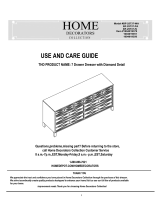 Home Decorators Collection BF-25737-WA Installation guide