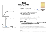 Lavish Home HW1000085 Operating instructions