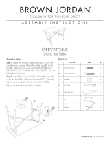 Brown Jordan DYT005-HDT Installation guide