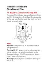 Gore CleanStream 09093 Operating instructions