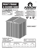 Arrow Shed 6' x 5' User manual