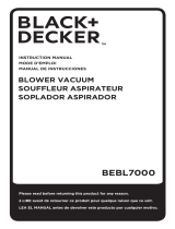 BLACK DECKER BEBL7000 User manual