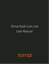 70mai Dash Cam Lite (MidriveD08) User manual