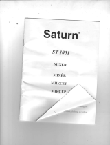 Saturn 1051 User manual