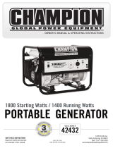Champion Power Equipment 42432 User manual