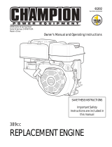 Champion Power Equipment 61302 User manual