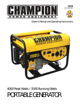 Champion Power Equipment 40008 User manual