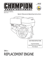 Champion Power Equipment 66501f User manual