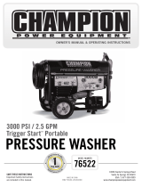 Champion Power Equipment Trigger Start 76522 User manual