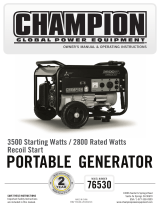 Champion Power Equipment 76530 User manual