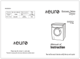 EURO EFL8KGW Owner's manual