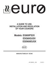 EURO ESG60GUSX User manual
