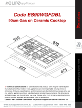 EURO ES90WGFDBL Owner's manual