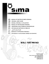 SIMA S.A. BALI 500 Mekano User manual