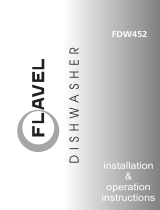 Flavel FDW452 User manual